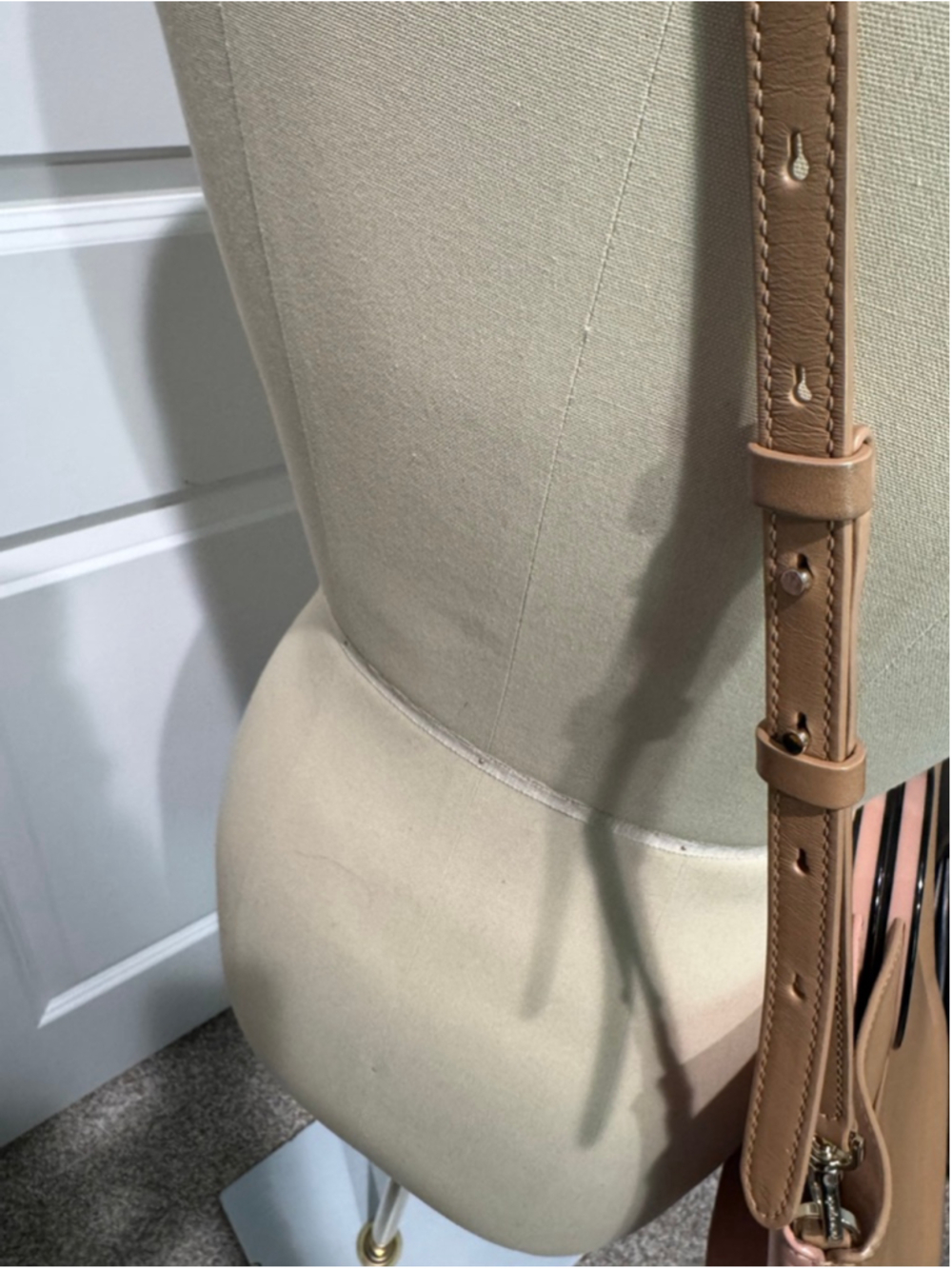 Women's Kate Spade Crossbody Contrast Sides Bag One Size Tan Pink - Picture 3 of 13